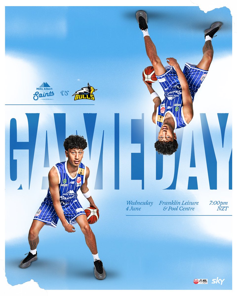 Mills Albert Wellington Saints (@saintswgtn) on Twitter photo Big one on the road ahead ๐ฃ๏ธ
๐บ Watch live-coverage on Sky Sport 3, tip-off at 7.00pm
<a href="/nznbl/">Salโs NBL</a> <a href="/skysportnz/">Sky Sport NZ</a> #SalsNBL #SaintsFamily #SaintsShowtime #RatedE Big one on the road ahead ๐ฃ๏ธ
๐บ Watch live-coverage on Sky Sport 3, tip-off at 7.00pm
<a href="/nznbl/">Salโs NBL</a> <a href="/skysportnz/">Sky Sport NZ</a> #SalsNBL #SaintsFamily #SaintsShowtime #RatedE