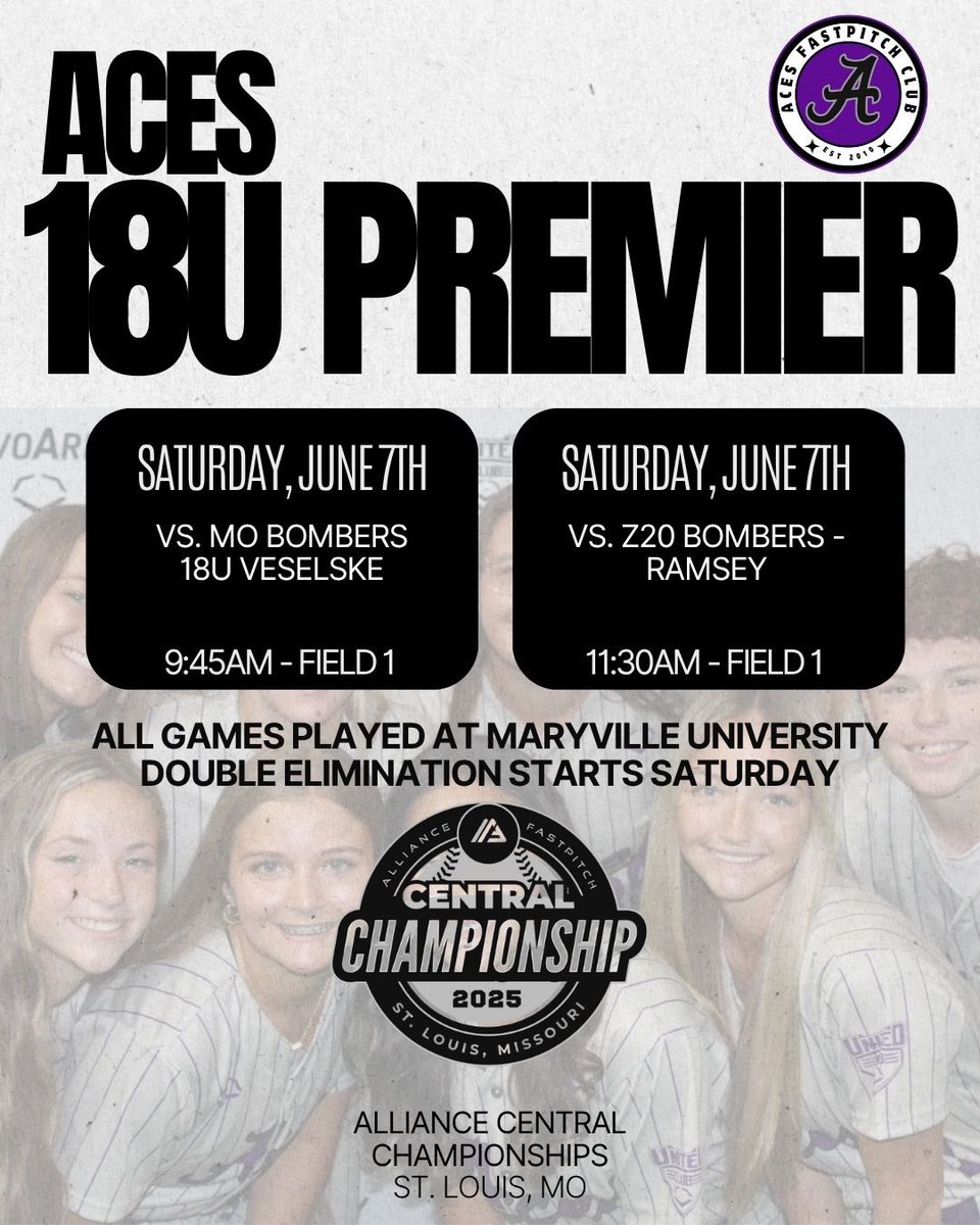 First tournament this weekend!! Can’t wait to get out with my girls. 🤍💜