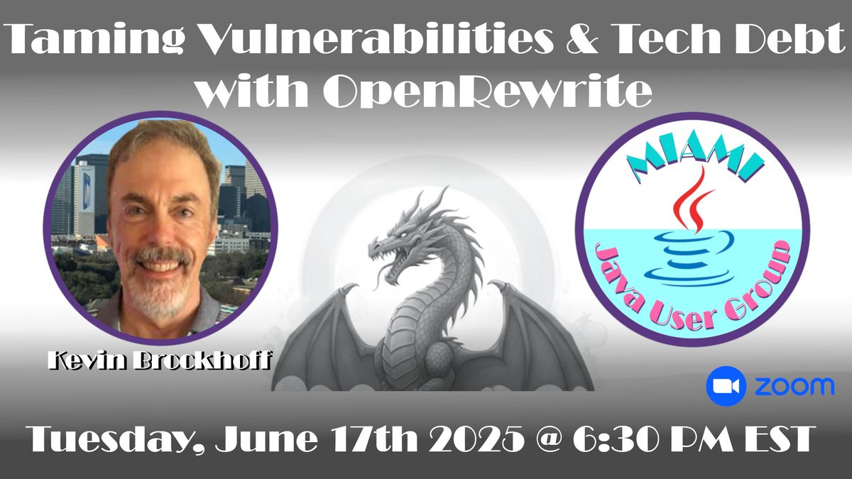 MiamiJUG tweet media