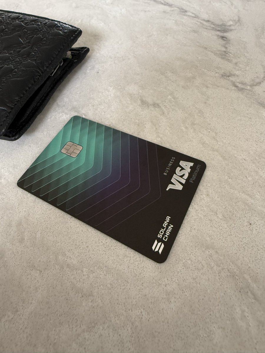 Solana VISA from <a href="/KASTcard/">KAST (old)</a> finally arrived 🪄

Global stablecoin banking through KAST, so fire: kastfinance.app.link/J0UQEROM (Ref link) (NOT sponsored!)