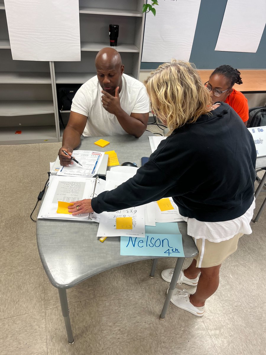 Whale Branch, SC teachers diving deep into student thinking at OGAP  training! The best teaching starts with understanding how kids think! 📷📷