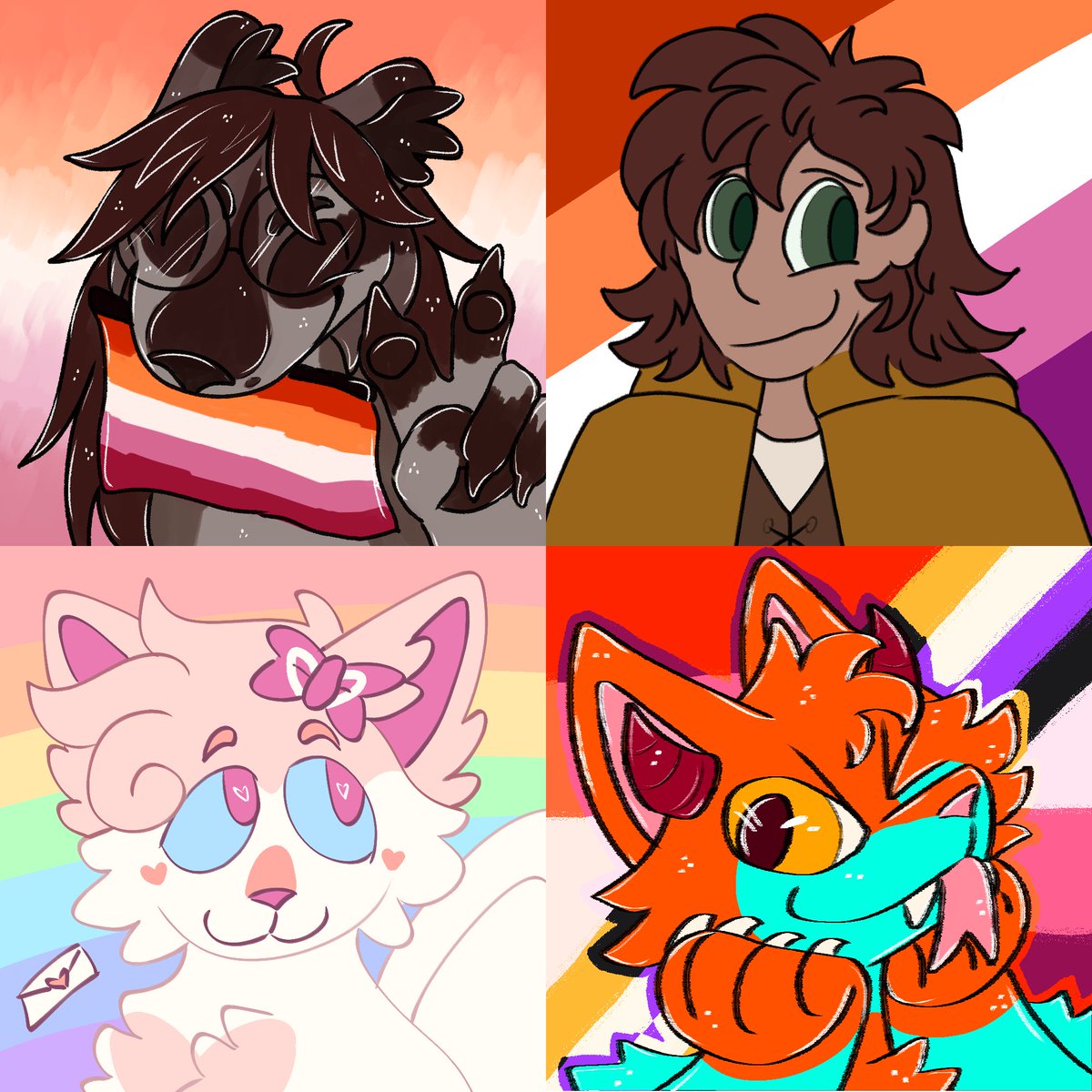 fritzcastaway's tweet photo. ✨PRIDE CHARITY COMMISSIONS✨

happy pride everyone! want a drawing like these? just donate $10 or more to an LGBT+ charity, organization, or person in need!

more info below 👇🏳️‍🌈🏳️‍⚧️

(retweets greatly appreciated! ❣️) https://t.co/bbK3LHOMXB