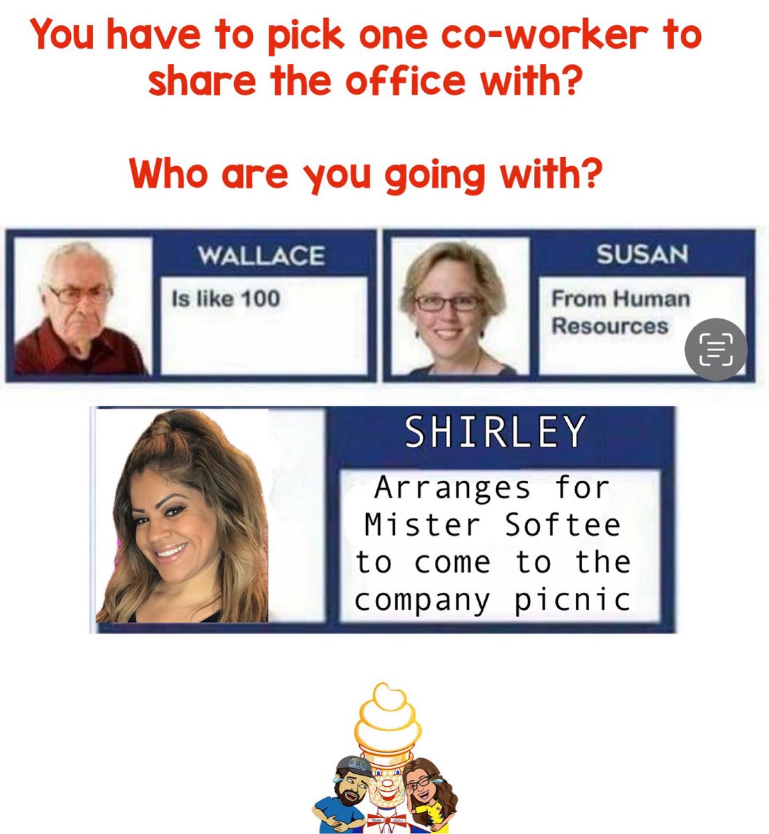 Telling Human Resources to hire a genuine Mister Softee truck will be the smartest suggestion you’ve ever made, especially after seeing all the😃’s when our truck pulls in

Contact us today📲