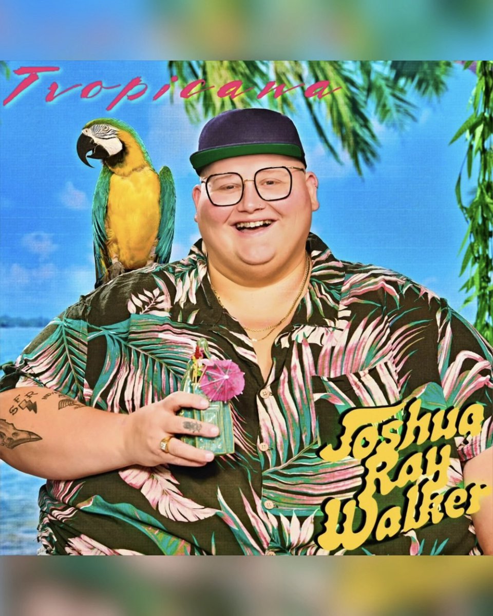 Joshua Ray Walker is set to release his new album, Tropicana, next Friday, June 13. 🏖️

Featuring ten brand new songs, we can’t wait to dive into Joshua Ray Walker’s jubilant headphone-holiday. 😊

More Details: holler.country/news/breaking/…