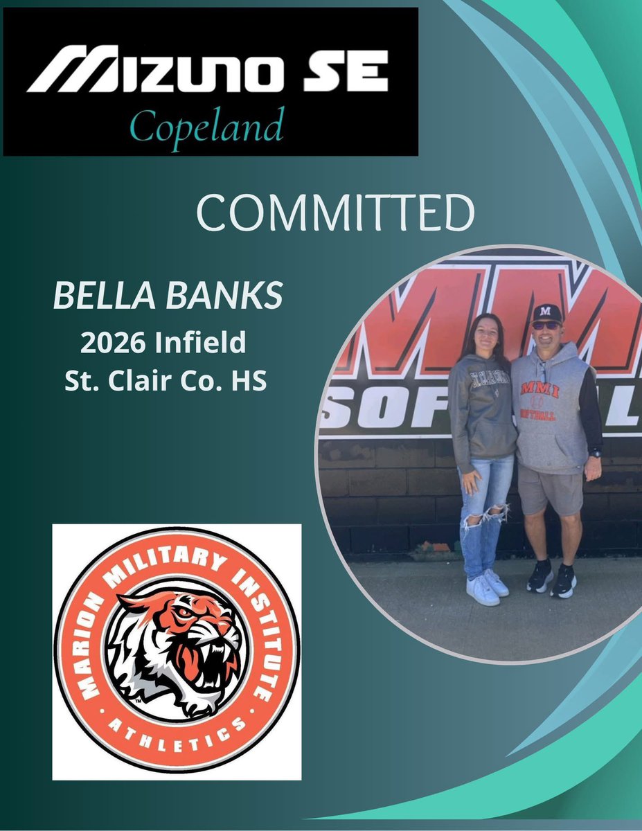 First off I thank God for leading me here and to my family, friends, and coaches for supporting me and helping me come to this decision. I am so excited to announce my commitment to play softball at MMI. Thank you Coach Jeff for always believing in me and taking this chance on me