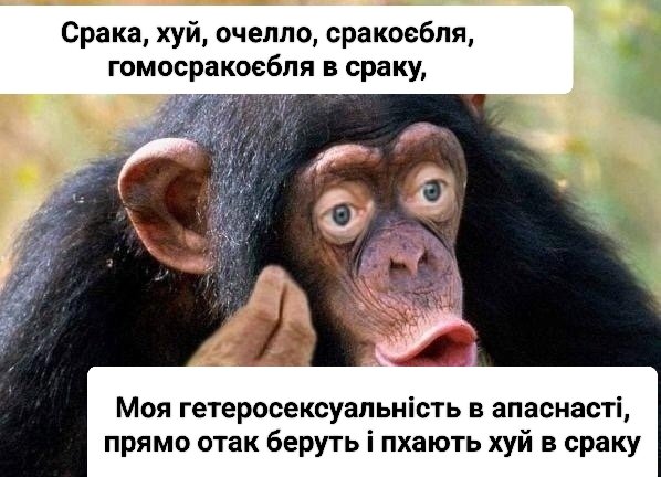 Лгбт-люди: Ми за рівні права. Наші заходи спрямовані на підвищення рівня видимості лгбт-людей, рівня обізнаності і зменшення кількості злочинів на ґрунті ненависті.

Гомофоби:
