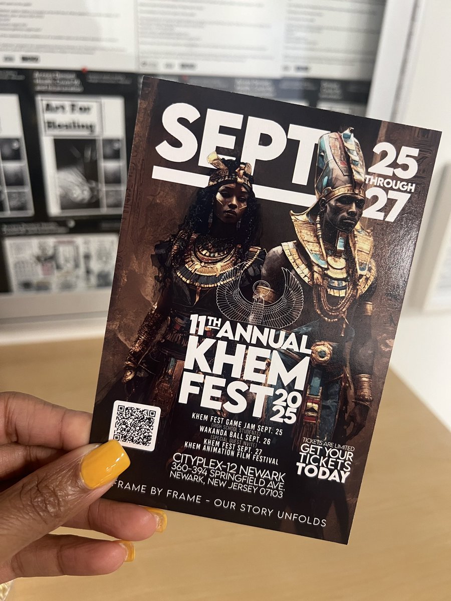 Flyer dump! Checkout film/tv/entertainment related resources and events happening in Newark