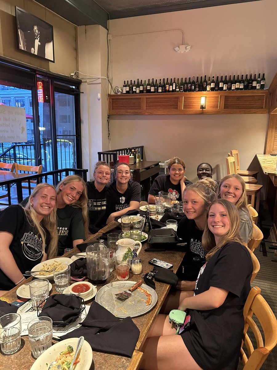 It was awesome getting these girls together for the Nebraska team camp! #PositiveAura