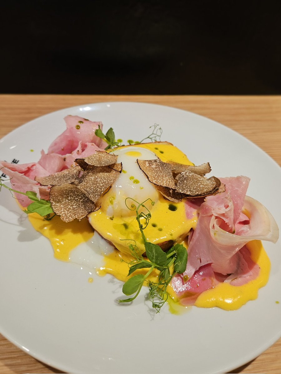 An eggs Benedict for the ages at KaDeWe in Berlin.