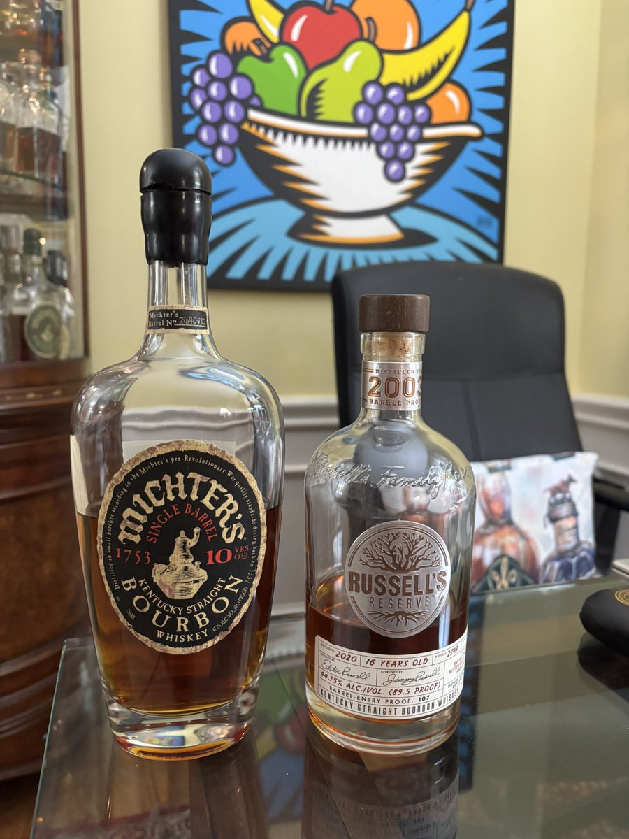 Had a player from the US Open over that is not a big bourbon guy so I started him with these and he is now a bourbon guy🤷🏼‍♂️ Cheers🏌️🥃 #2025USOpen