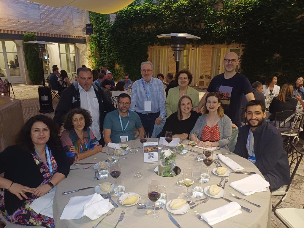 Also, we've enjoyed an amazing dinner with an amazing company!