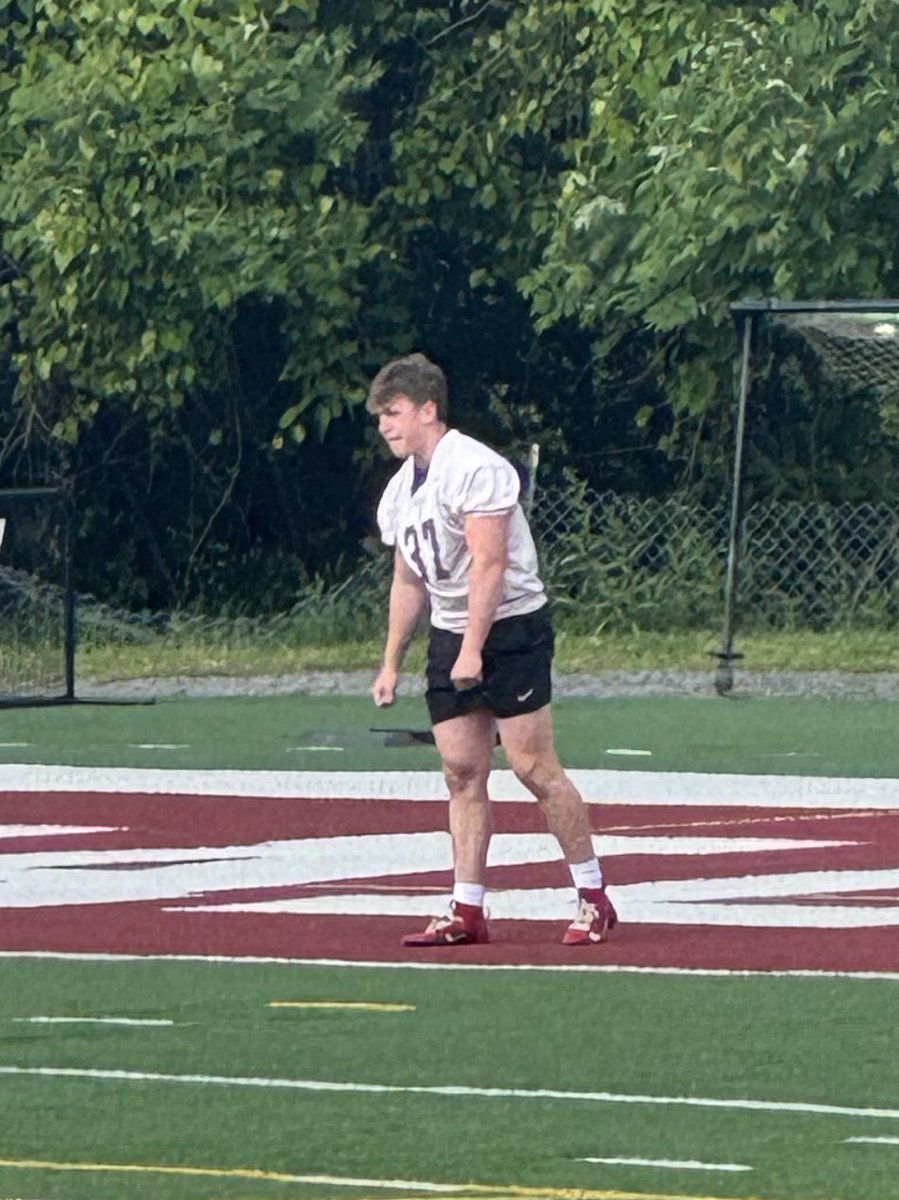 Thank you to <a href="/FairmontStateFB/">Fairmont State Football</a> for the camp invite and good camp experience 
<a href="/CoachZJohnson15/">Zack Johnson</a>