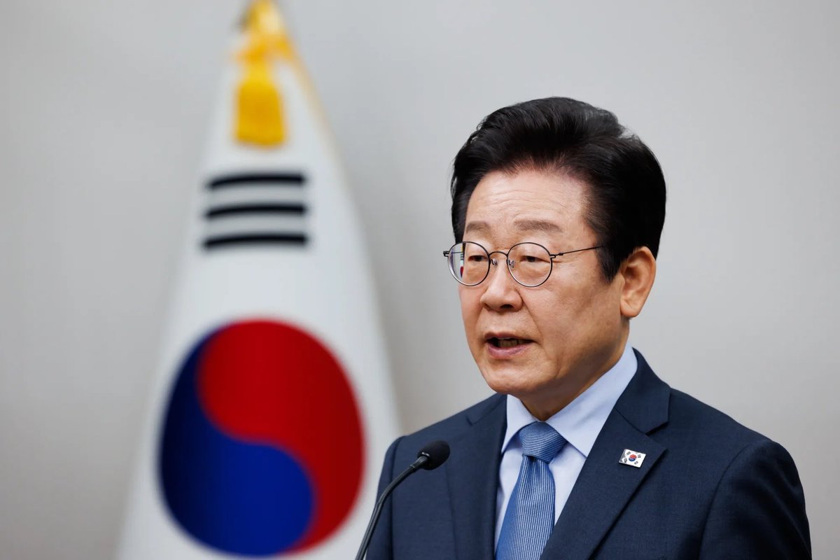 Newly elected South Korean President Lee Jae-myung just began his presidential term.