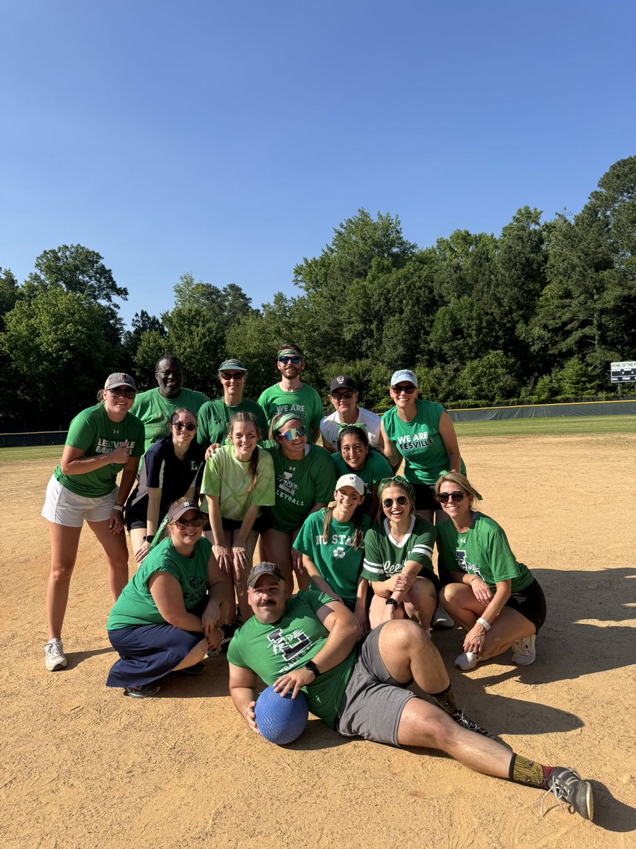 LRHS Staff Team from 2nd Annual Seniors vs. Staff Kickball Tournament! Congrats to the Seniors! Final score: Seniors 4, Staff 0