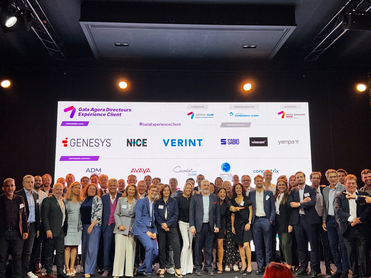 foundever_fr's tweet image. Clap de fin 🎬


Une soirée riche en échanges, en inspiration et en belles rencontres !


Un grand merci à @Agora_Managers pour cette belle édition exceptionnelle du #GalaExperienceClient.



Heureux d’avoir porté les couleurs de Foundever parmi les experts et décideurs de la…