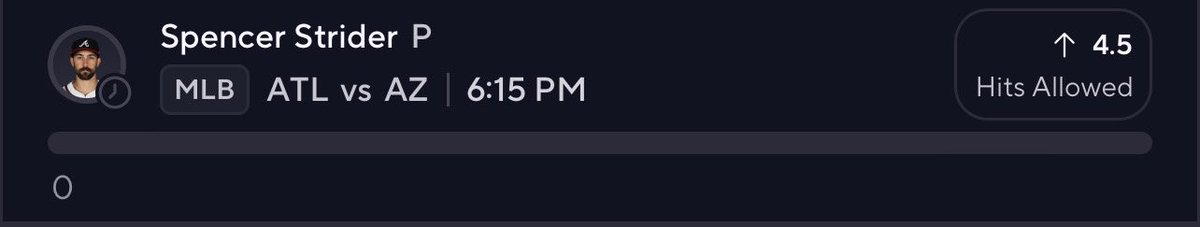 Play of the Day ⭐️⚾️

#prizepicks #GamblingX