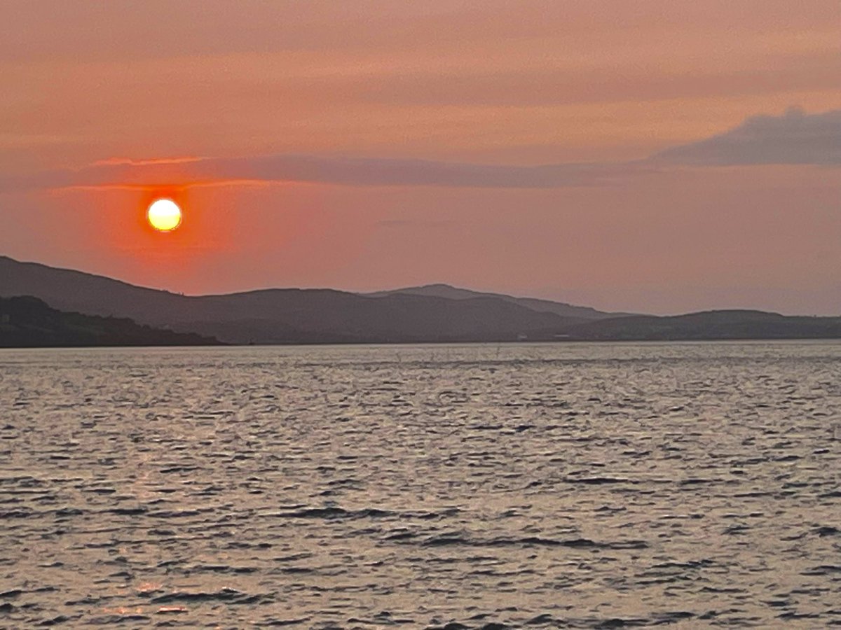 Sunset on Carlingford Lough