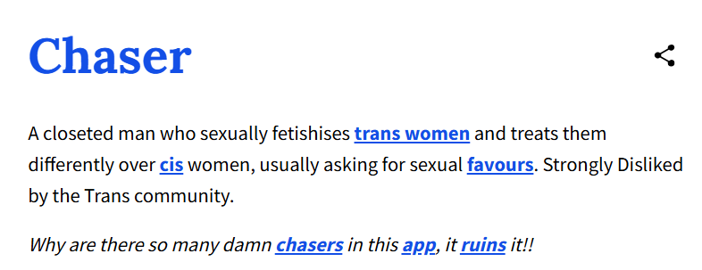 The cool thing about having trans friends is you learn to identify people like this for what they are.