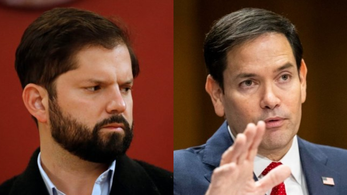 Cooperativa's tweet photo. El secretario de Estado de Donald Trump, Marco Rubio, telefoneó a Gabriel Boric y le contestaron que estaba ocupado #Cooperativa90 https://t.co/JD7BLhiHx2 https://t.co/7oFtkZQPDB
