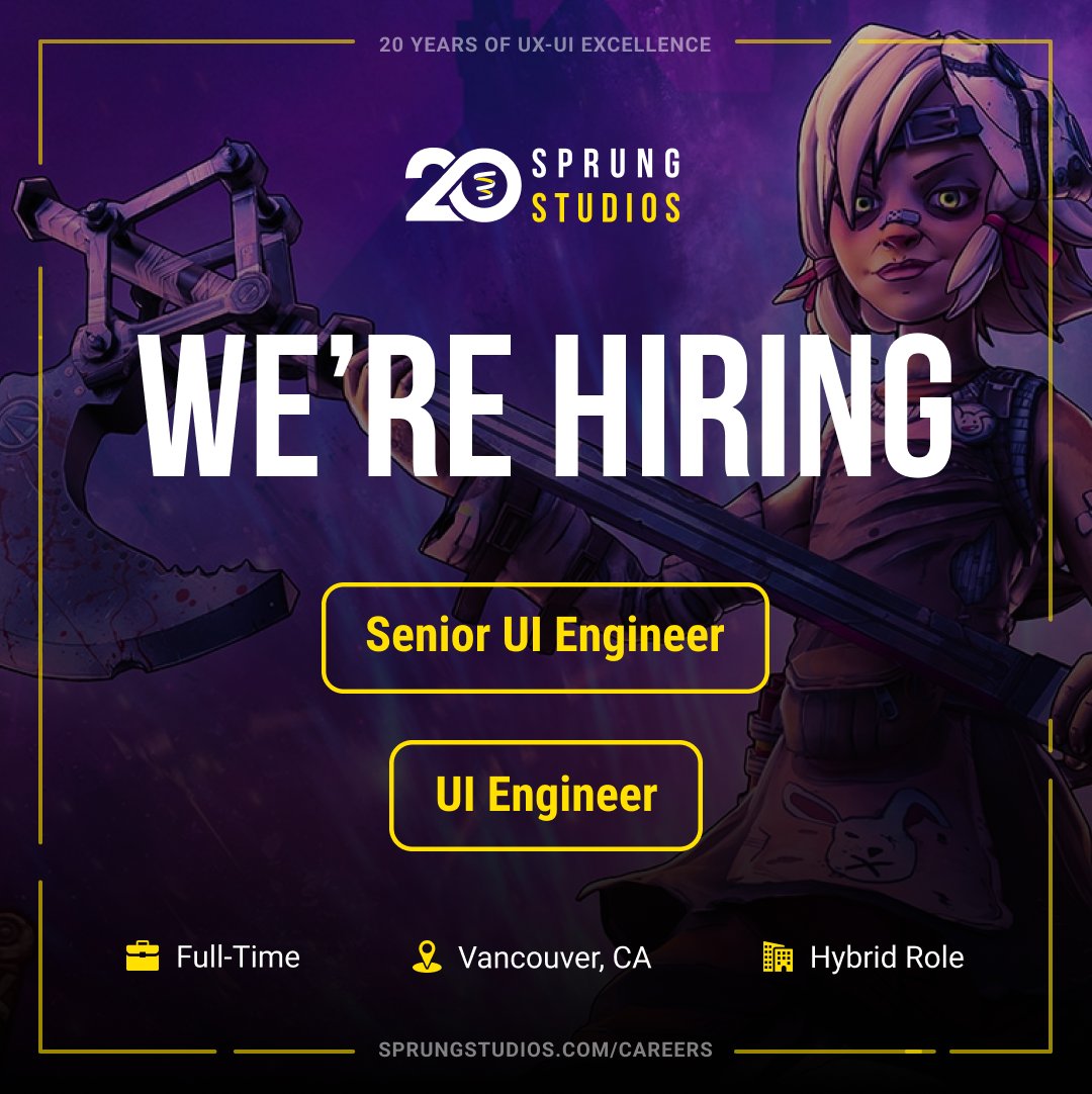 Sprung Studios tweet media