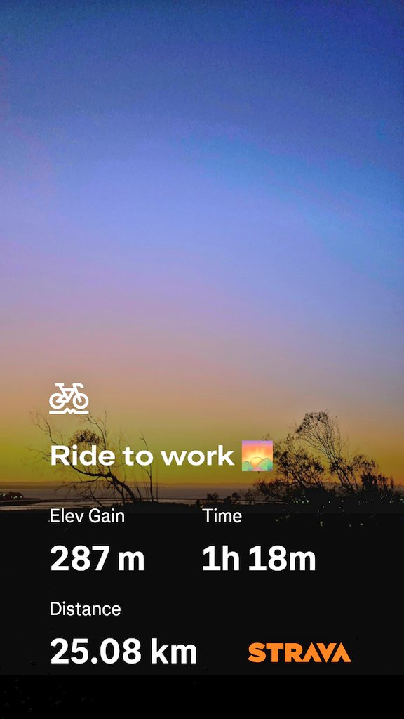 SMikic13's tweet photo. A wee bit chilly 💨
#Ride2Work #Whyalla #SouthAustralia #Cycleinstead 
#EyrePeninsula #SouthAustralia #photography #samsunggalaxy #unearthwhyalla #lovewhyalla #sunrise #Strava #ride 

Check out my activity on Strava: https://t.co/PvDt87Nubr https://t.co/BcdVdycuXa