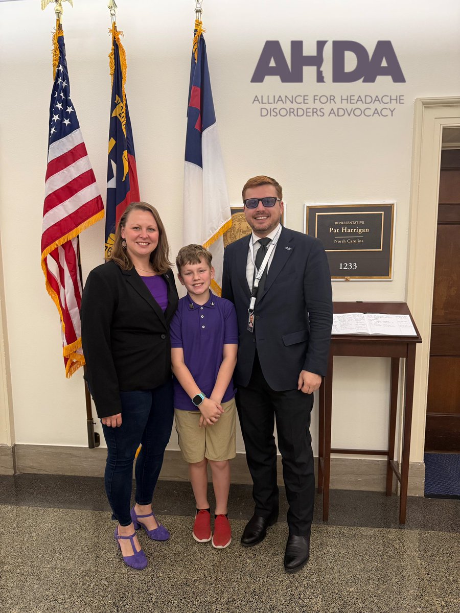 Thank you to Alex Thymmons in <a href="/RepPatHarrigan/">Congressman Pat Harrigan</a> for taking the meeting with me and my son this morning to discuss@ AHDA and issues that impact my patients. Thank you for sharing your personal experience