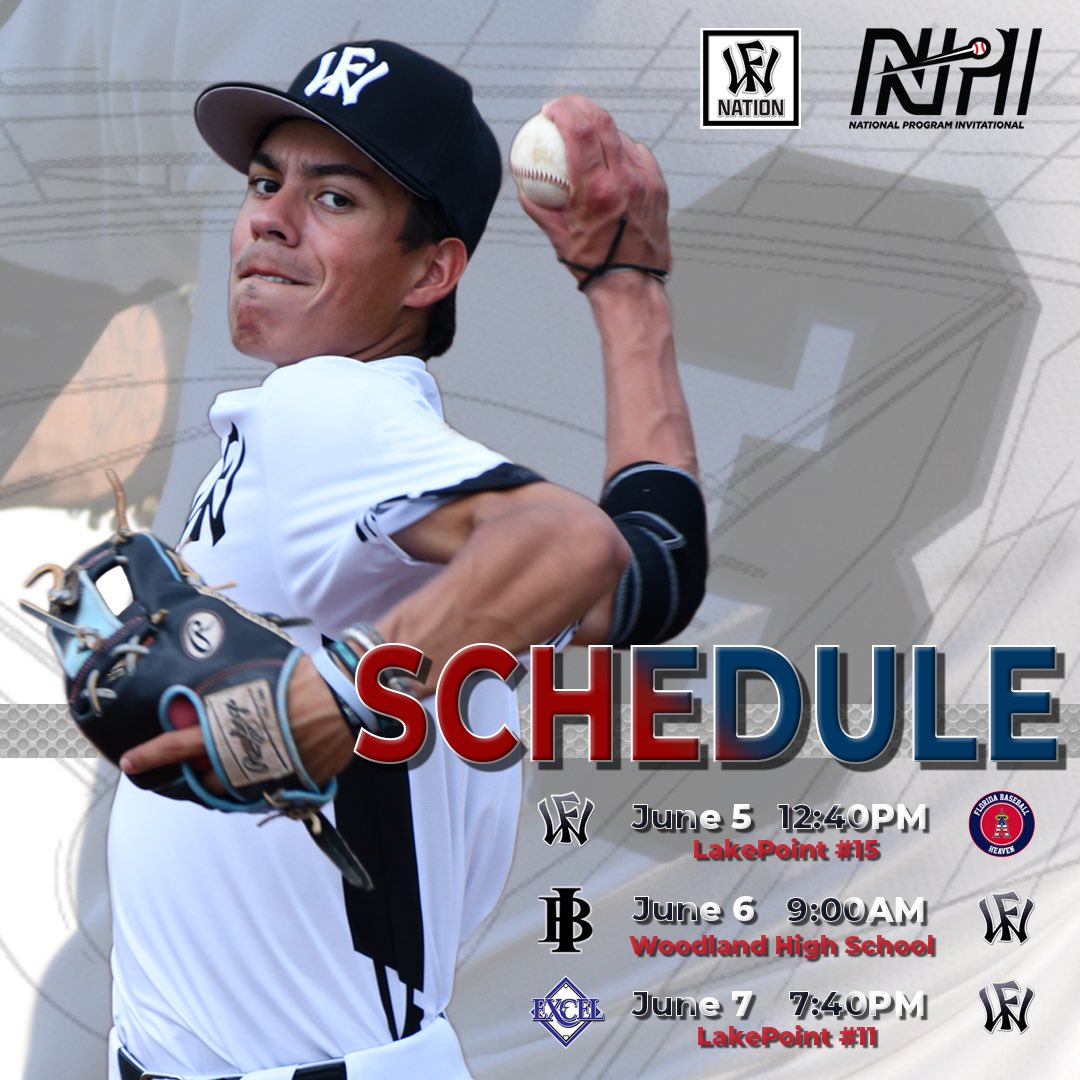 Raydon Rocha (@raydon_rocha26) on Twitter photo Here is my schedule for NPI this weekend!! Canβt wait!! <a href="/JGoetzBaseball/">Justin Goetz</a> <a href="/WowFactorNation/">Wow Factor Baseball</a> <a href="/WowFactorScout1/">WowFactor_Scouting</a> <a href="/CoachHowell33/">Kyle Howell</a> <a href="/PrepBaseballAZ/">Prep Baseball Arizona</a> <a href="/prepbaseball/">Prep Baseball</a> <a href="/EinhardtEvin/">Evin Einhardt</a> <a href="/BUncommitted/">Baseball_Uncommitted</a> #uncommitted #classof2026 #baseball Here is my schedule for NPI this weekend!! Canβt wait!! <a href="/JGoetzBaseball/">Justin Goetz</a> <a href="/WowFactorNation/">Wow Factor Baseball</a> <a href="/WowFactorScout1/">WowFactor_Scouting</a> <a href="/CoachHowell33/">Kyle Howell</a> <a href="/PrepBaseballAZ/">Prep Baseball Arizona</a> <a href="/prepbaseball/">Prep Baseball</a> <a href="/EinhardtEvin/">Evin Einhardt</a> <a href="/BUncommitted/">Baseball_Uncommitted</a> #uncommitted #classof2026 #baseball