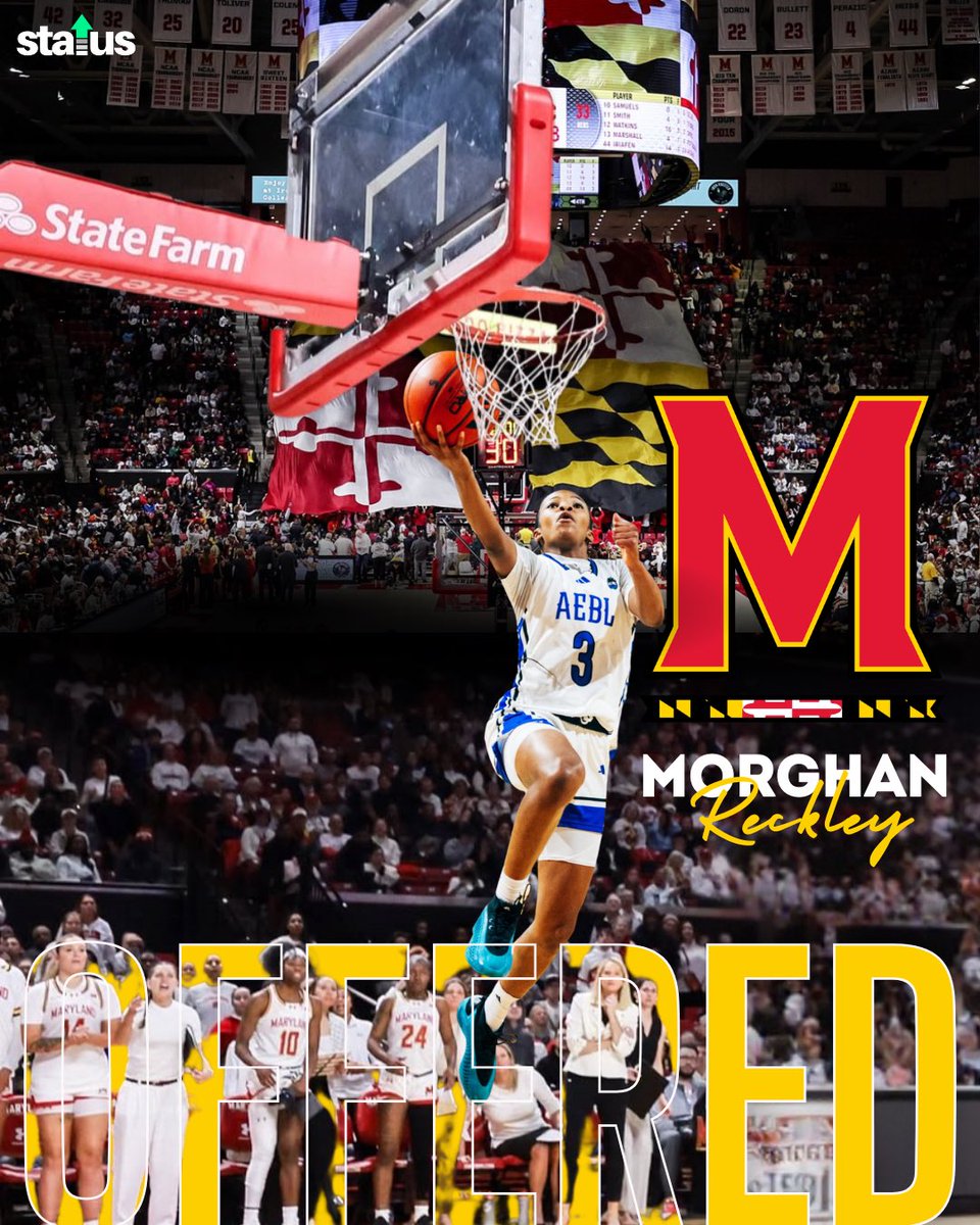 Morghan Reckley (@itsmorghan_03) on Twitter photo I am blessed to have received an offer from <a href="/TerpsWBB/">Maryland Women’s Basketball</a> after a great conversation with <a href="/BrendaFrese/">Brenda Frese</a> ! #agtg #Blessed #goterps #m03 I am blessed to have received an offer from <a href="/TerpsWBB/">Maryland Women’s Basketball</a> after a great conversation with <a href="/BrendaFrese/">Brenda Frese</a> ! #agtg #Blessed #goterps #m03