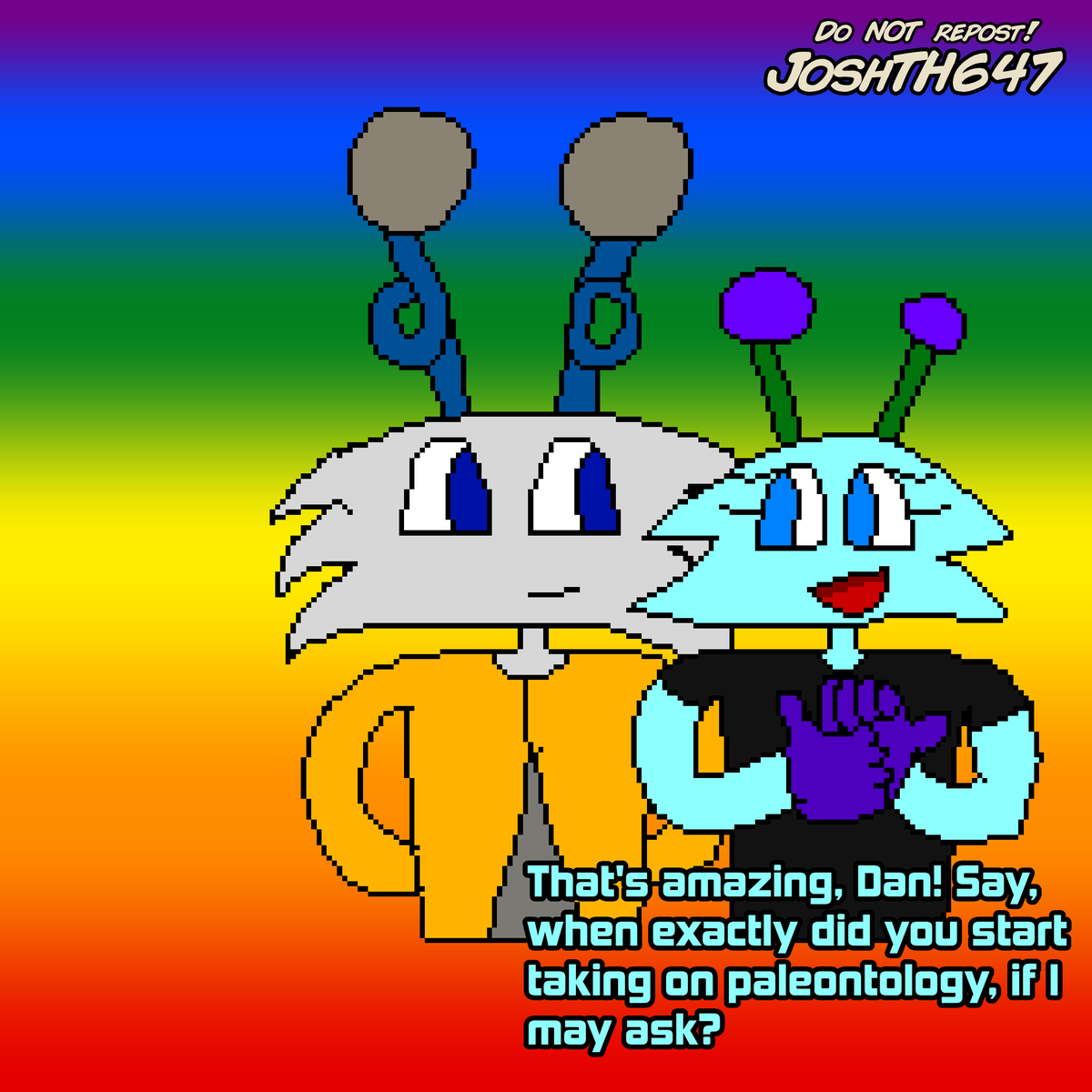 UnspiritedSoul's tweet photo. Danny Wind the Paleontology Student (Mini-Comic)
Crystalla LOVES to hear him yap.
#myoc #OC #ocart #ocartist #Crystalla #DannyWind #myart #myartwork #smallartist #doodles #comic https://t.co/olgrMymTP9