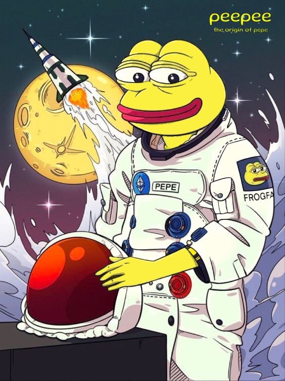 <a href="/0xGroovy/">groovy</a> Aping more $peepee here. 
The lore is back with a twist.
Do you know that #pepe name was derived from $peepee? Matt Furie original intent. 
Remember pepe peeing and utering the famous line "Feel good man."

Ca 0x442dcdf7f37d5627a2155814ecbb1c2c74871189

<a href="/peepee_on_eth/">PeePee</a>