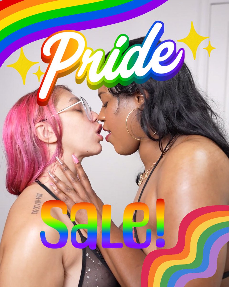 Giving 50% off <a href="/ManyVids/">ManyVids</a> for Pride Month! 

manyvids.com/Profile/100744…