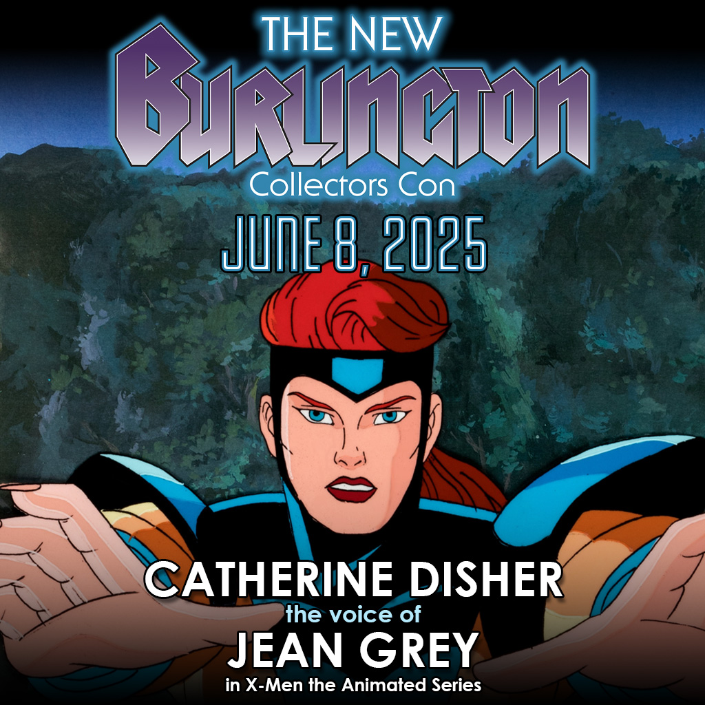 OntCollectorCon's tweet image. 🔥🔥🔥Meet #CatherineDisher the original voice of #JeanGrey in X-Men the Animated Series at Burlington Collectors Con

Catherine will be available for autographs &amp;amp; photos Sunday, June 8 @ the Holiday Inn Burlington Conference Centre

🎟Tickets available at ontariocollectorscon.com