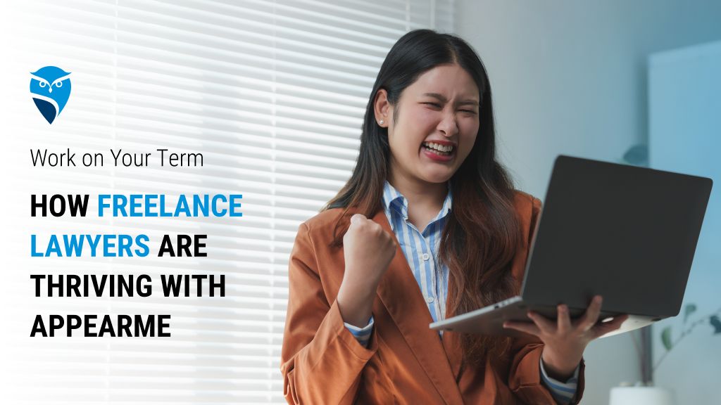 How AppearMe helps freelance lawyers succeed 🚀💼

bit.ly/4mPrOG8

#freelancelawyer #appearanceattorney #legalfreelancing #lawfirm #freelanceattorney #practicelaw #lawyer #legalservices #legaltech #depositionattorney #court #deposition #CourtCoverage #legalscheduling