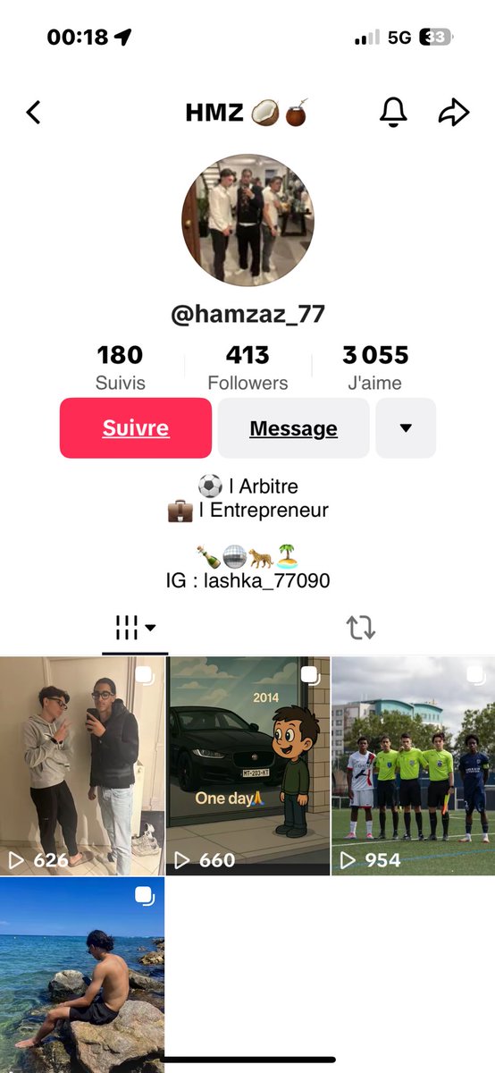 Salut l’équipe faites sauter ce mec sur tiktok il nous vole de l’argent avec sa contrefaçon de mauvaise qualité après ça retombe sur nous SVP tiktok.com/@hmz_productio…