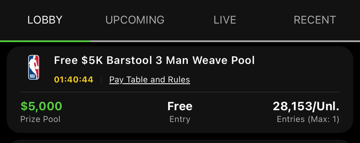 GhostEVplays's tweet image. 🌟 DraftKings Free to Play Reminder and 1 Free Pool 

#draftkings #sports #barstool #mlb