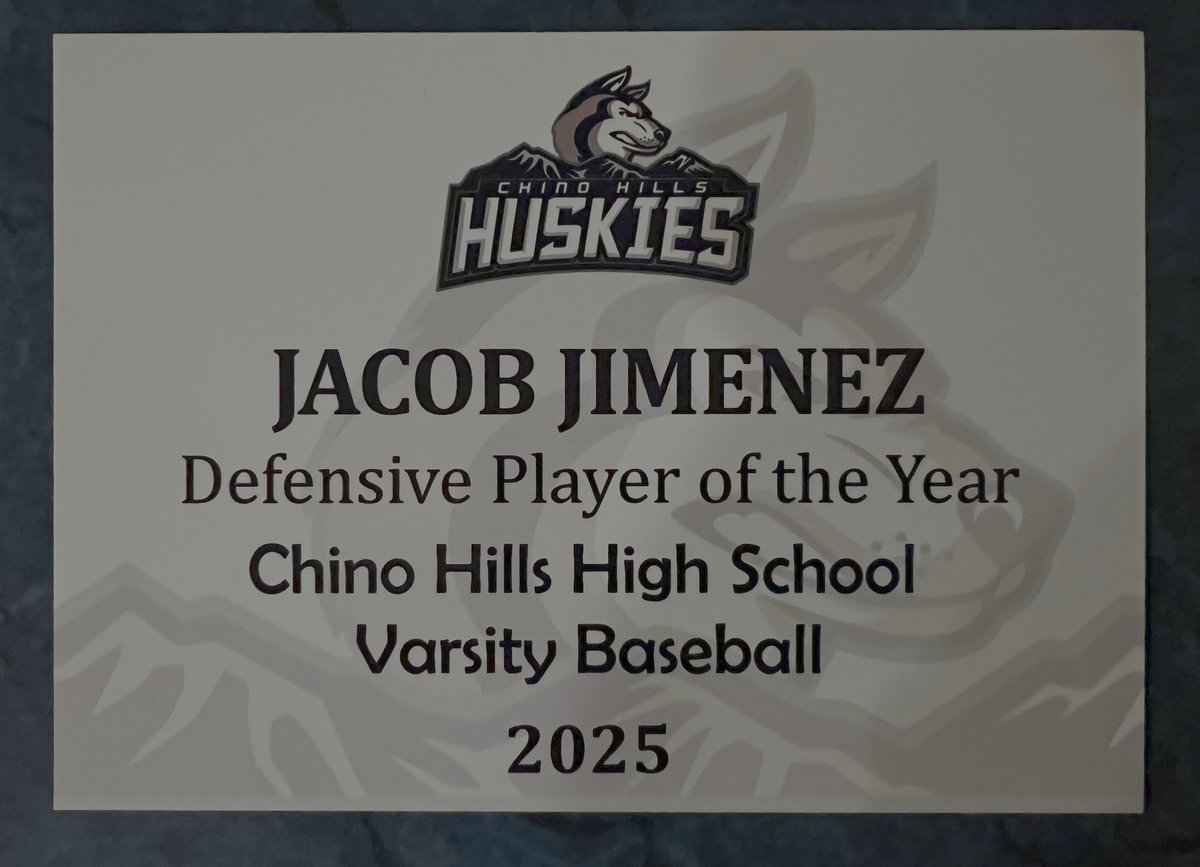 Jacob Jimenez (@jacob_jimenez08) on Twitter photo I was honored to receive the Defensive Player of the Year award at my school banquet on Friday. <a href="/wcdukesbaseball/">West Covina Dukes</a> <a href="/CADukesbaseball/">California Dukes Baseball</a> <a href="/hardy03bsbl/">Steven Hardesty</a> I was honored to receive the Defensive Player of the Year award at my school banquet on Friday. <a href="/wcdukesbaseball/">West Covina Dukes</a> <a href="/CADukesbaseball/">California Dukes Baseball</a> <a href="/hardy03bsbl/">Steven Hardesty</a>