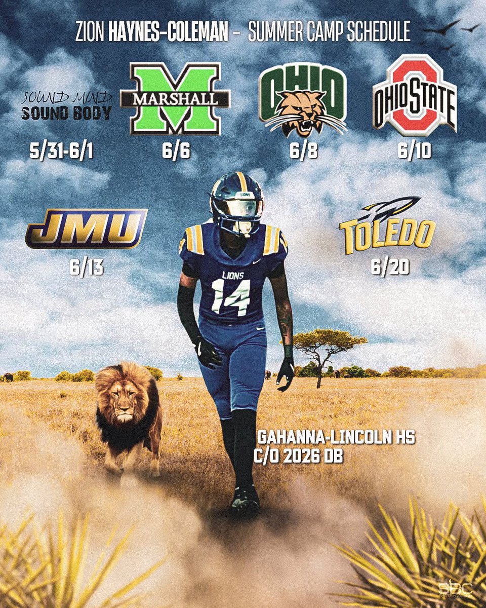 My June Camp Schedule <a href="/PrepUFootball/">Prep U</a> <a href="/AllenTrieu/">Allen Trieu</a> <a href="/MarcSutherland_/">Marcus Sutherland</a> <a href="/CoachObly/">Kyle Obly</a> <a href="/JMUFootball/">JMU Football</a> <a href="/JimCordle63/">Jim Cordle</a> <a href="/CoachBruneyW_U/">Zac Bruney</a> <a href="/CoachCParker/">Coach Parker</a> <a href="/Coach_MHolliday/">Murad Holliday</a> <a href="/CoachStoutGLHS/">Kyle Stout</a>