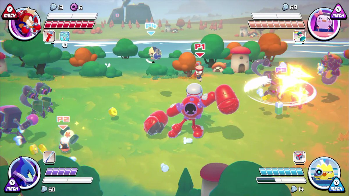 Pdcst_MV's tweet photo. A repartir en #MechAnimals! 🦾🐾 El debut indie ESPAÑOL de animadores de Hollywood tiene demo en Steam: pilota tu meca, lucha solo o en coop, consigue robots únicos y enfréntate a la corp malvada en un universo dieselpunk. Añádelo a tu lista de deseos! @MechanimalsHQ @pr_pirate https://t.co/BTMPBJ6ahQ