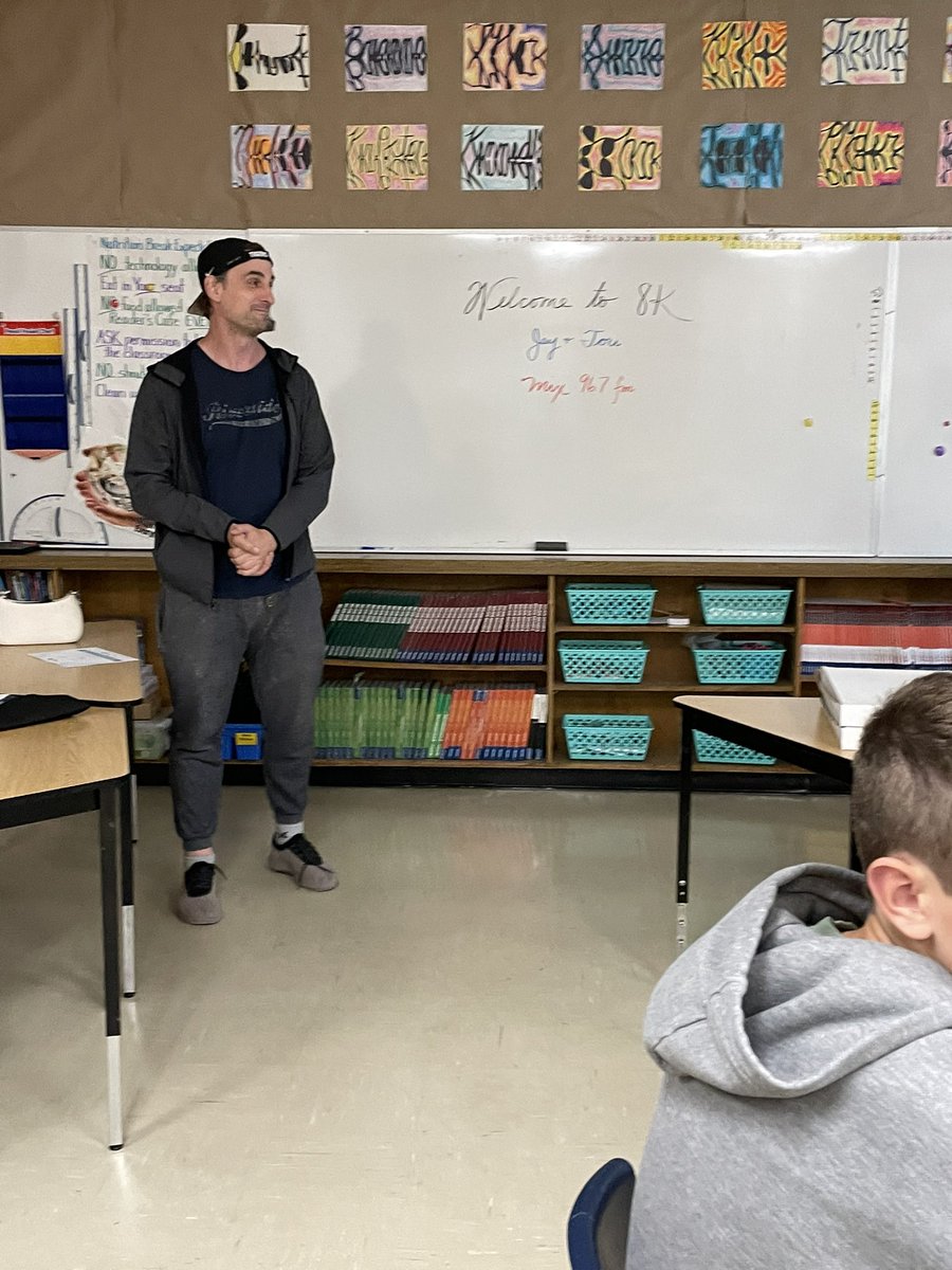 Melanie (@klimkowskimrs) on Twitter photo 8K was selected as the Class of the Week <a href="/belleriverbucs/">Belle River PS</a> from Mix 96.7fm with Jay and Tori morning show 🎤Ss pumped to be interviewed and enjoyed a free pizza lunch compliments of <a href="/antoninospizza_/">Antonino's Original Pizza</a> 🍕😋Thank you for making my Ss year end a memorable one 🎓 8K was selected as the Class of the Week <a href="/belleriverbucs/">Belle River PS</a> from Mix 96.7fm with Jay and Tori morning show 🎤Ss pumped to be interviewed and enjoyed a free pizza lunch compliments of <a href="/antoninospizza_/">Antonino's Original Pizza</a> 🍕😋Thank you for making my Ss year end a memorable one 🎓