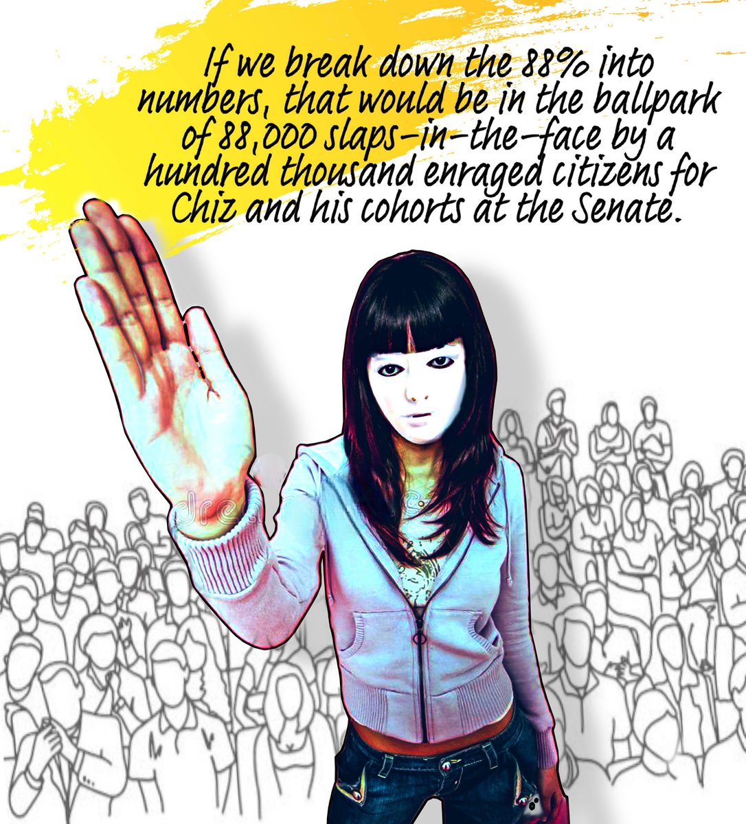 Of That SWS Findings : What if you told the overwhelming majority of the respondents that their expectation for the OVP occupant can no longer be a reality because of cutthroat politics?

Humor me.