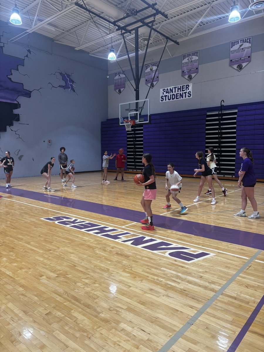 Great first 2 days of summer! Weights, HS Camp, and Youth camp. Everyone is in the gym and working hard!