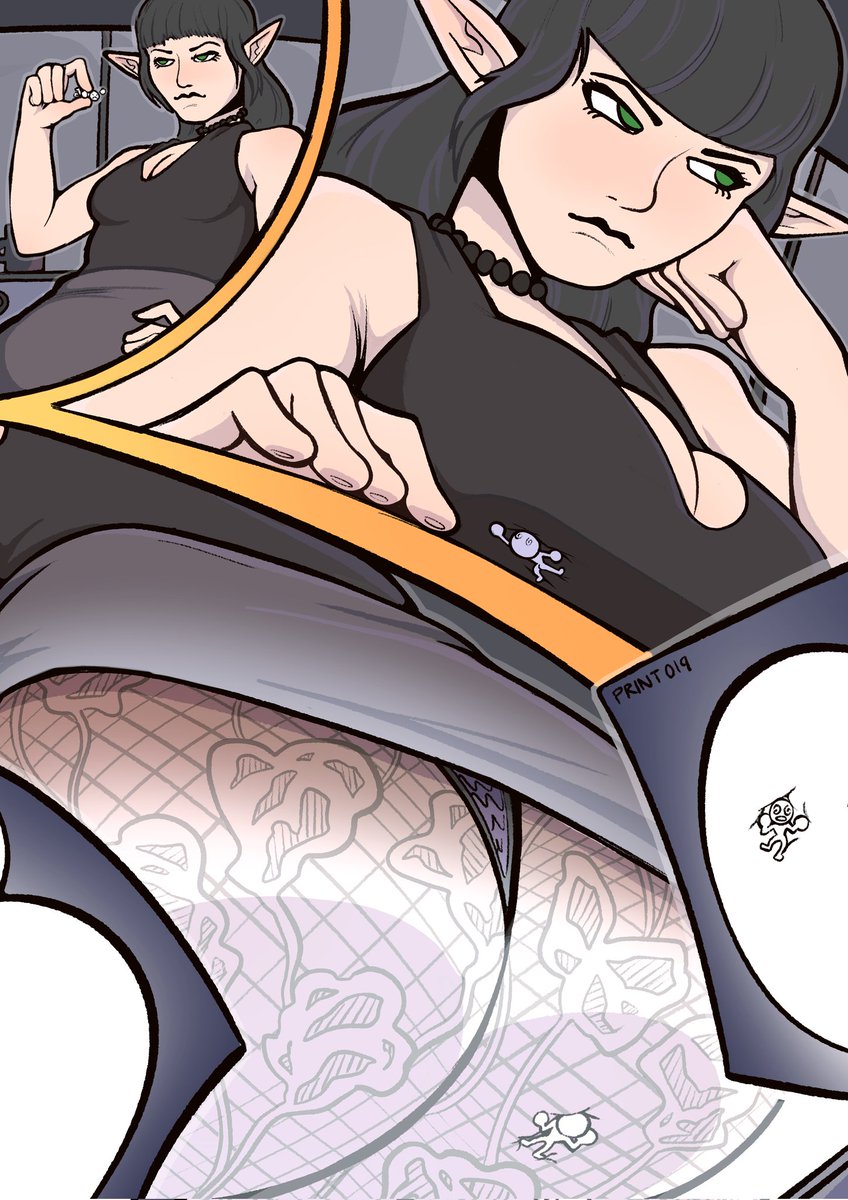 Full render for <a href="/DiDiStarshot/">DiDi Star's Gettin Older (🥳Feb 17🥳)</a> of her OC Elspeth!

#sizesky #giantess