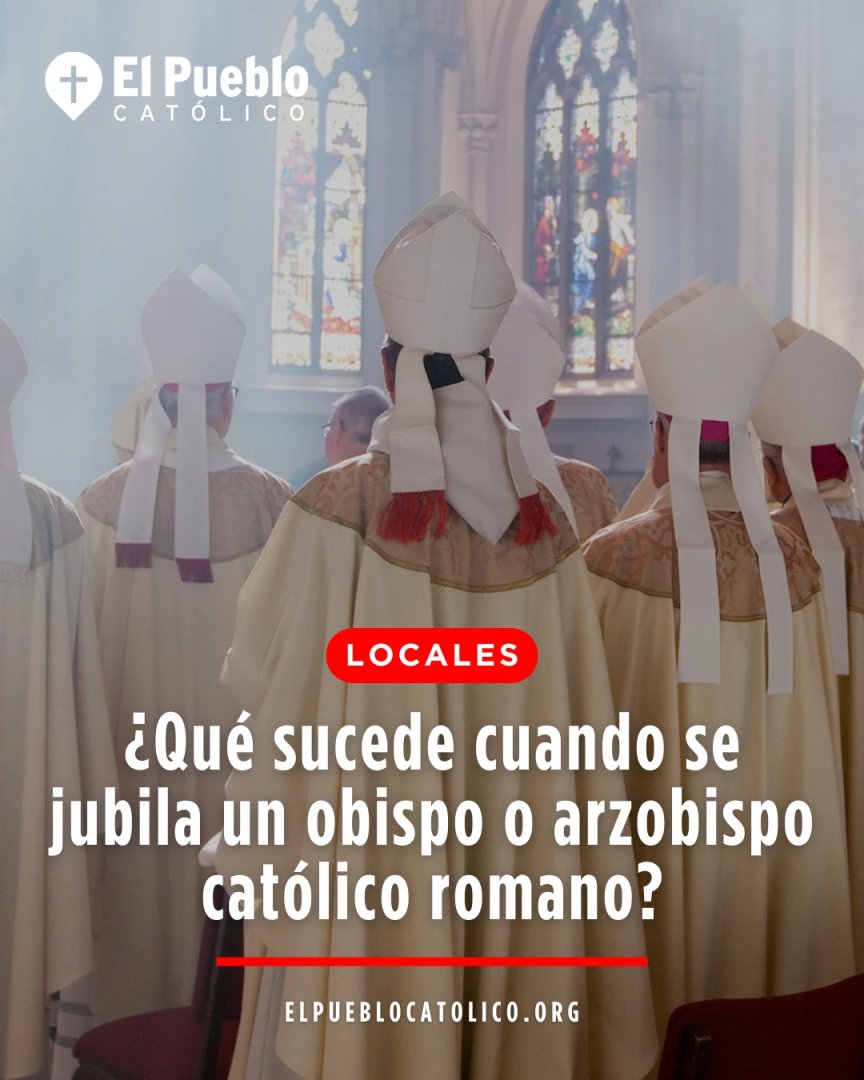 La jubilación de un obispo o arzobispo marca un momento significativo en la vida de una diócesis. ¡No todos los días una diócesis recibe un nuevo pastor!

Te presentamos un breve resumen de lo que sucede cuando un obispo o arzobispo se jubila: elpueblocatolico.org/que-sucede-cua….