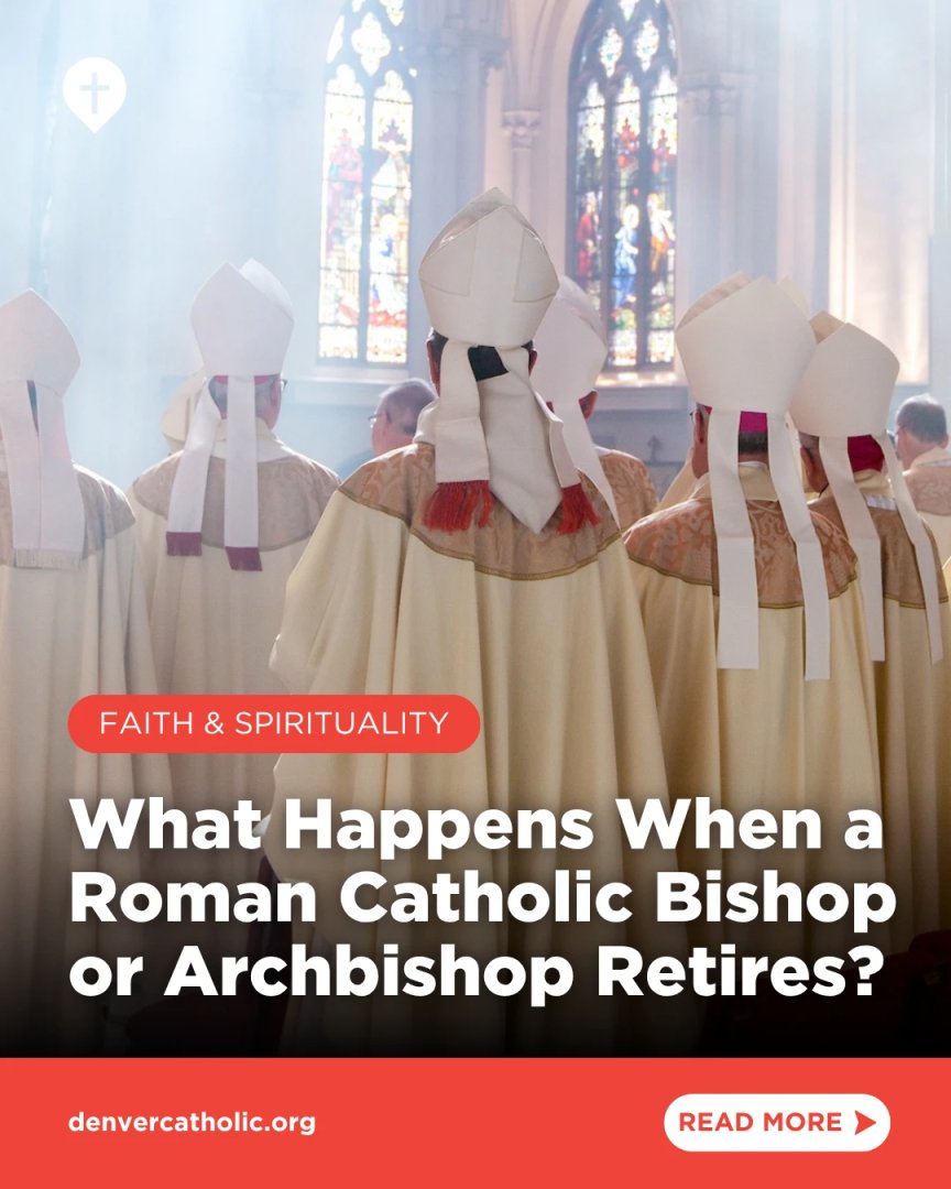 Ever wondered what happens when a bishop retires? 🤔

It's not every day that a diocese gets a new shepherd! With roots in canon law and tradition, the process is an intricate one. Here's a brief look: denvercatholic.org/what-happens-w….
