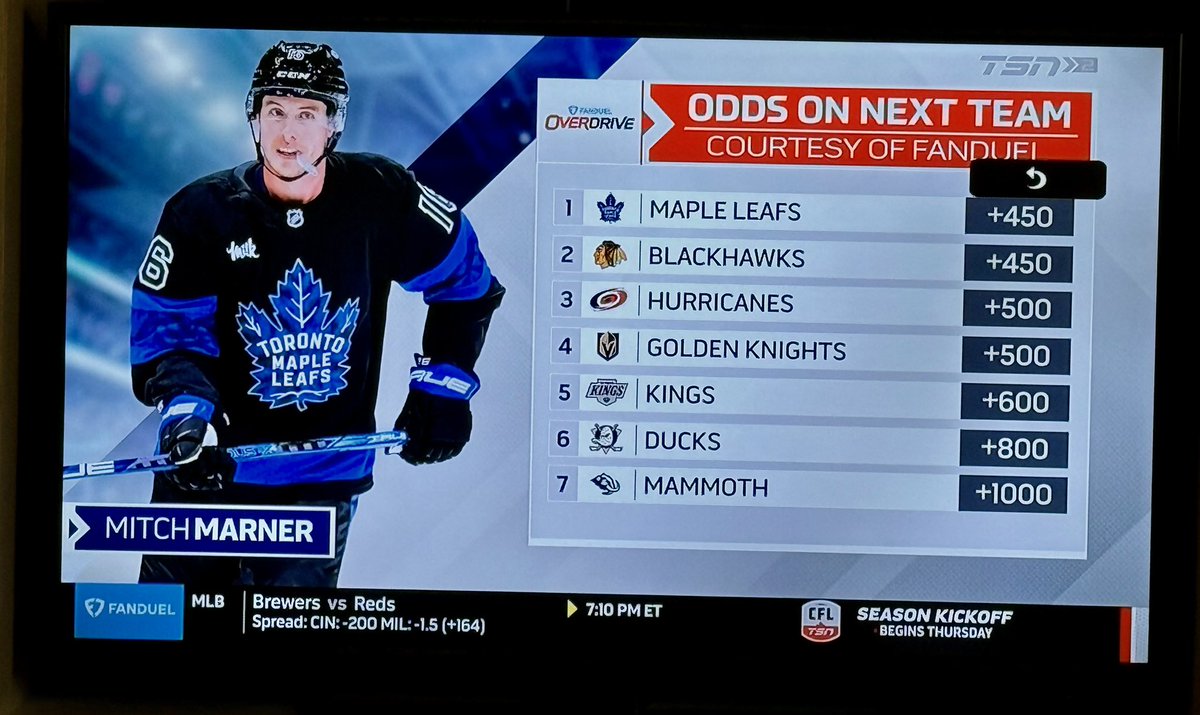 Lee Finishen 🇨🇦 (@5150inprogress) on Twitter photo <a href="/TSN_Parody/">Toronto Sports Network</a> thank god the day before the Cup Final we have Chris Johnston with a long feature on speculating where Marner will play. We almost made it 6 hours without one! <a href="/TSN_Parody/">Toronto Sports Network</a> thank god the day before the Cup Final we have Chris Johnston with a long feature on speculating where Marner will play. We almost made it 6 hours without one!