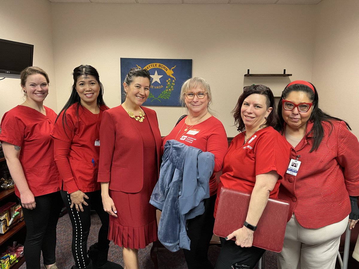 🚨 BREAKING! S.B. 182, a bill to establish maximum nurse-to-patient ratios, passes the NV Legislature, on to the governor's desk to sign into law!

Thank you, Sen. <a href="/rochellenguyen/">Rochelle Thuy Nguyen</a>, for championing this lifesaving bill! #SafeStaffingSavesLives