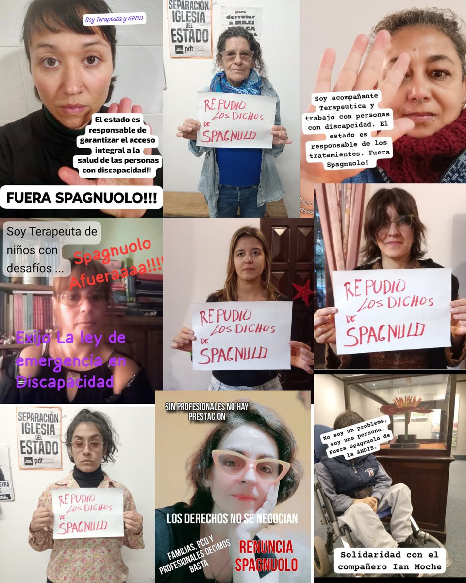 prestadorxs's tweet photo. Desde la Asamblea Discas en Lucha repudiamos la violencia ejercida contra Niñeces y Adolescencias en todas sus formas.
Exigimos la renuncia de Diego Spagnuolo, director de la ANDIS, por incumplimiento de deberes como funcionarios públicos. https://t.co/kKH2yns9Jd
