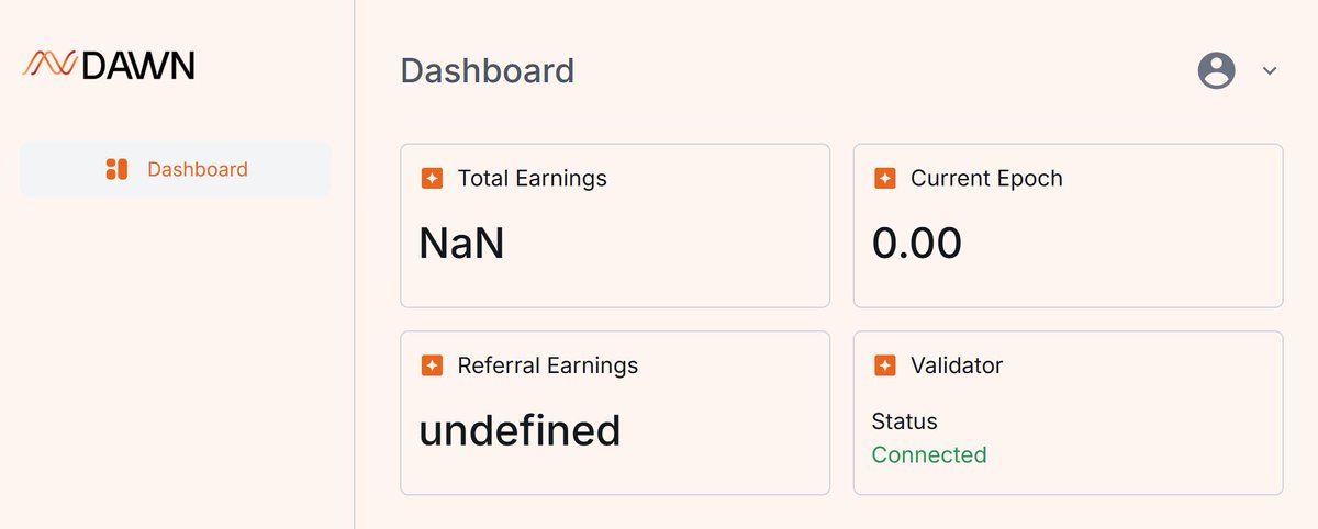 Dawn Dashboard is Finally Live! 🔥

You can now easily track your Dawn [<a href="/dawninternet/">DAWN</a>] stats through the official web-based dashboard.

✅ Dawn Dashboard: dashboard.dawninternet.com

Log in using the same email and password as your Dawn extension.

New users can sign up with the