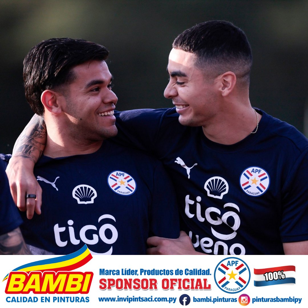 Bruno Pont (@brunopont) on Twitter photo Cada vez falta menos para el encuentro ante #Uruguay, la Selección Paraguaya tuvo su penúltimo entrenamiento esta tarde.
95.5 FM <a href="/rockandpop955/">Rock&Pop Paraguay</a>
1020 AM <a href="/nanduti/">Radio Ñandutí</a>
96.1 FM CDE 660 AM CDE Itapirú.
#LaGranJugada. Cada vez falta menos para el encuentro ante #Uruguay, la Selección Paraguaya tuvo su penúltimo entrenamiento esta tarde.
95.5 FM <a href="/rockandpop955/">Rock&Pop Paraguay</a>
1020 AM <a href="/nanduti/">Radio Ñandutí</a>
96.1 FM CDE 660 AM CDE Itapirú.
#LaGranJugada.