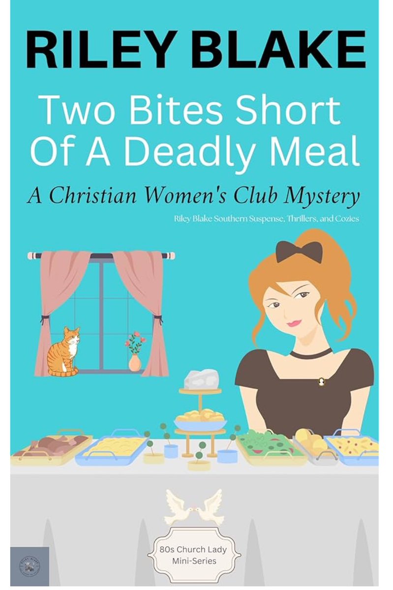 Riley Blake (@rileyblakebooks) on Twitter photo Notice regarding #NEW 
#cozy #suspense #ChristianCozy #ChristianSuspense: 
If you purchased Two Bites Short of a Deadly Meal on #releaseday, please go to your library and click “update title” amazon.com/dp/B0DPGZV9FP
(amazon.com/gp/help/custom… ) 
#80s #church #lady #series Notice regarding #NEW 
#cozy #suspense #ChristianCozy #ChristianSuspense: 
If you purchased Two Bites Short of a Deadly Meal on #releaseday, please go to your library and click “update title” amazon.com/dp/B0DPGZV9FP
(amazon.com/gp/help/custom… ) 
#80s #church #lady #series